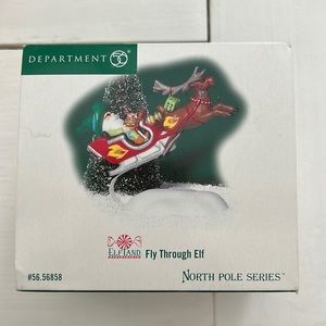 Department 56 - North Pole Series - Fly Though Elf